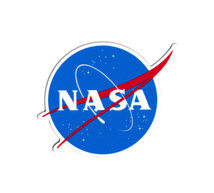 NASA ステッカー アメリカン スマホ 車 かっこいい アウトドア おしゃれ ミリタリー 宇宙 スペースシャトル アメリカン雑貨 サイズS_画像1