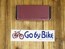 ステッカー バイク 自転車 車 アメリカン おしゃれ ヘルメット かっこいい Go by Bike_画像2