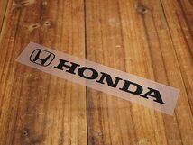 ステッカー ホンダ アメリカン 車 おしゃれ バイク ヘルメット かっこいい HONDA 転写式 Hマーク ロゴ ブラック サイズS_画像1