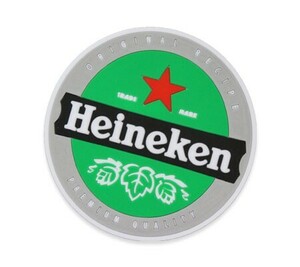 ハイネケン コースター おしゃれ ラバー ブランド アメリカ アメリカン雑貨 キッチン 雑貨 アウトドア キャンプ Heineken