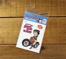 ベティ・ブープ ステッカー おしゃれ かわいい キャラクター アメリカ 車 バイク スマホ アメリカン雑貨 BETTY BOOP BIKER BETTY_画像4