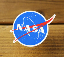 NASA ステッカー アメリカン スマホ 車 かっこいい アウトドア おしゃれ ミリタリー 宇宙 スペースシャトル アメリカン雑貨 サイズS_画像2