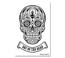 ステッカー スカル メキシカンスカル アメリカン 車 アウトドア スーツケース バイク MEXICAN SKULL DAY OF THE DEAD ハート_画像1