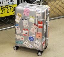 ステッカー スーツケース キャリーケース おしゃれ かっこいい レトロ 旅行 ヴィンテージバゲージラベルステッカー ニューヨーク_画像4