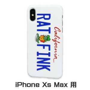 ラットフィンク iPhone ケース iPhone XS MAX 10 テン アイフォンケース カバー ジャケット キャラクター アメリカ キャルプレート