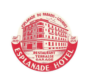 ステッカー ホテル レトロ ビンテージ おしゃれ かっこいい スーツケース キャリーケース 旅行 ヴィンテージホテルズ 33 フランス