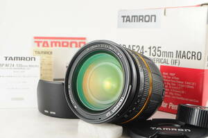 ★超美品★ TAMRON タムロン SP AF 24-135mｍ F3.5-5.6 AD ASPHERICAL MACRO ペンタックス用 箱付き