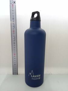 中古 美品 LAKEN (ラーケン) クラシック・サーモ 0.75L 真空断熱ステンレスボトル 水筒