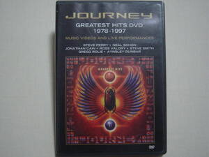 JOURNEY - GREATEST HITS DVD 1978 - 1997 - ジャーニー