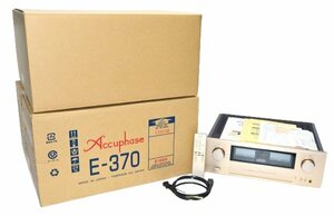* as good as new!Accuphase Accuphase E-370 pre-main amplifier original box, remote control attaching!*