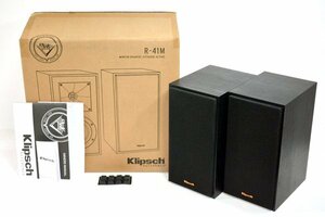 ★元箱付！KLIPSCH クリプシュ R-41M ブックシェルフスピーカー ペア セット 美品！★