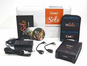 ★元箱付！LiveU solo HDMI LU-SOLO-HDMI-J ライブ配信機 ワイヤレスライブ ビデオストリーミング オーディオエンコーダー 美品！★