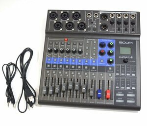 ★美品！Zoom LiveTrak L-8 デジタルミキサー★