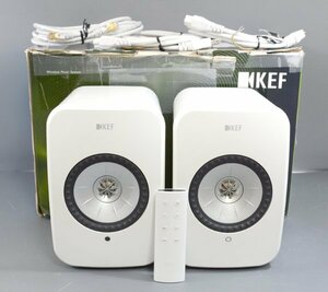 * original box attaching!KEFke-i-efLSX wireless amplifier built-in active speakers Bluetooth/Wi-Fi correspondence *