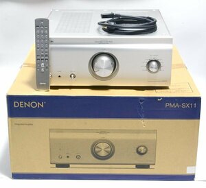 * original box, remote control attaching!DENON Denon PMA-SX11 pre-main amplifier beautiful goods!*