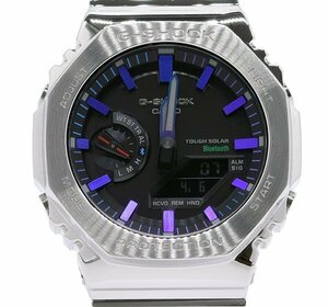 ★極美品！CASIO カシオ G-SHOCK ジーショック GM-B2100PC-1AJF フルメタルモデル タフソーラー メンズ★