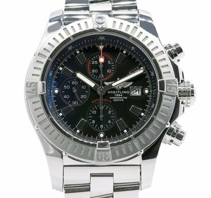 ★美品！BREITLING ブライトリング スーパーアベンジャー A13370 クロノグラフ 自動巻き メンズ★