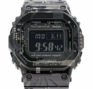 ★箱保付！美品！CASIO カシオ G-SHOCK ジーショック GMW-B5000TCC-1JR フルメタルモデル サーキットボード柄 タフソーラー メンズ★