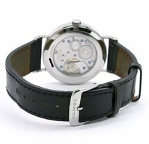 ★箱・ギャラ付！美品！NOMOS ノモス グラスヒュッテ TANGENTE GLASBODEN 裏スケ 手巻き メンズ★_画像5