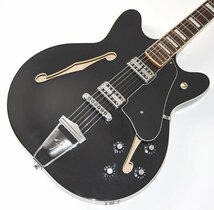 ★レア！ソフトケース付！FENDER フェンダー Coronado II RW BLK コロナド セミアコ エレキギター★_画像3