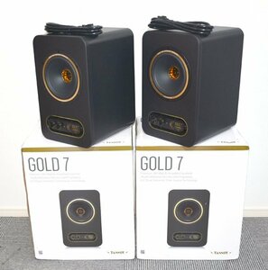 * ultimate beautiful goods!TANNOY Tannoy GOLD 7 Studio monitor speaker pair set original box attaching!*