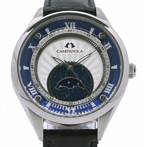 ★保証書付！美品！CITIZEN シチズン CAMPANOLA カンパノラ EZ2000-06B 璃朋(あきほ) MOONPHASE ムーンフェイズ クオーツ メンズ★