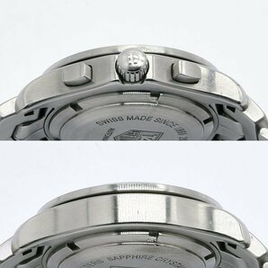 ★箱保付！TAG HEUER タグホイヤー Link リンク CJF2110.BA0576 クロノグラフ ブラック文字盤 自動巻き メンズ★の画像8