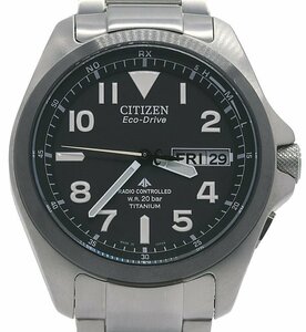 ★箱保付！極美品！CITIZEN シチズン PROMASTER プロマスター PMD56-2952 LANDシリーズ エコ・ドライブ電波時計 メンズ★