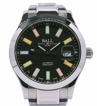 ★箱・ギャラ付！美品！BALL WATCH ボールウォッチ エンジニアIII マーベライト レインボーエディション NM2026C-S29J-BK 自動巻 メンズ★_画像1