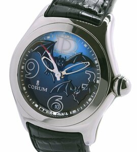 ★美品！CORUM コルム 082.150.20 バブルバット リミテッドエディション2005 デイト 自動巻き メンズ★