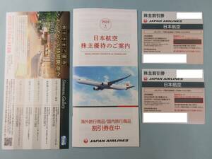 JAL 日本航空 株主優待券2枚 冊子1冊