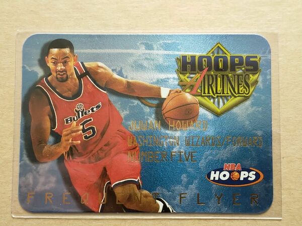 NBA カード　1997-98 Hoops インサートカードFrequent Flyer Club Juwan Howard