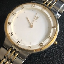 YVES SAINT LAURENT イヴサンローラン YSL 腕時計 5421-H10040 Y 電池切れ_画像4