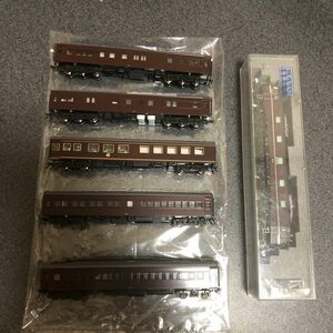 KATO カトー お召列車 1号編成 昭和仕様 5両セット 10-853 EF58形電気機関車 61号機 お召し 3038 室内灯