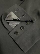 試着のみ未使用 PRY Black Oversized Double Breasted Jacket サイズ1(S) ブラック \32,900 シュウト オーバーサイズ ダブルジャケット_画像6