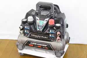 【ト石】 Hitachi koki 日立工機 高圧Air conditionerプレッサー EC12451990エア量：360L 軽量 13kg ECZ01EWH14
