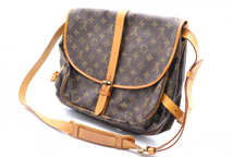 【ト石】 LOUIS VUITTON ルイヴィトン ショルダーバッグ M42254 ソミュール35 モノグラムキャンバス EAZ01EWH32_画像1