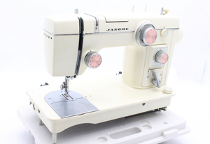 [to камень ] JANOME Janome MODEL 802 швейная машина текущее состояние товар EAZ01EWH20