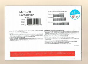 ●認証保証●Windows 8 pro 64bit●新規インストール●