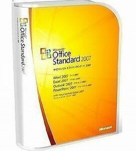 正規製品版●Microsoft Office standard 2007(word/excel/outlook/powerpoint)●2PC認証