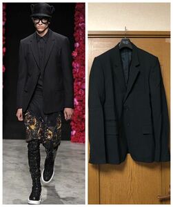 GIVENCHY 2011AW ジバンシィ 11AW リカルドティッシ期 バッククロス 十字 テーラード ジャケット 50 RICCARDO TISCI ジバンシー ジバンシイ