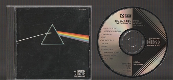 即決 送料込み PINK FLOYD ピンク・フロイド THE DARK SIDE OF THE MOON 狂気 CP35-3017 34B2 国内初期3500円盤CD 旧規格