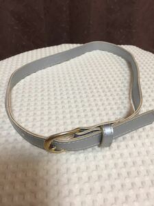 125. small belt * silver 