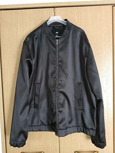 H＆M ジャケット 革 黒