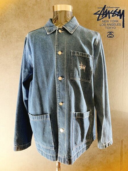 【日本未発売】 STUSSY denim coveralls