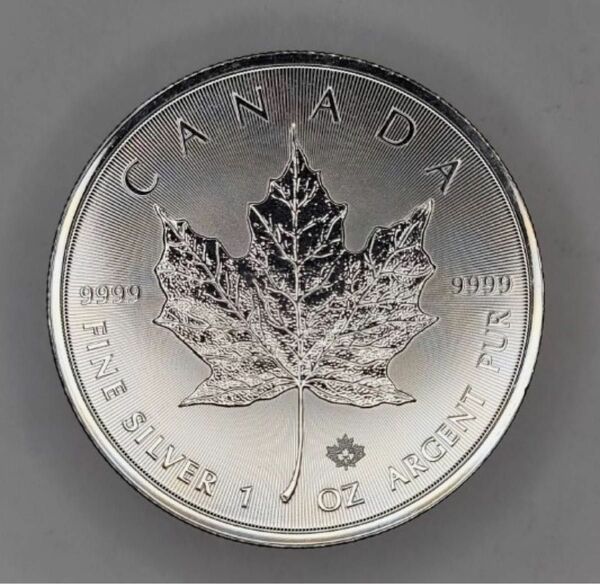 2020カナダ　1オンス銀貨　メープル
