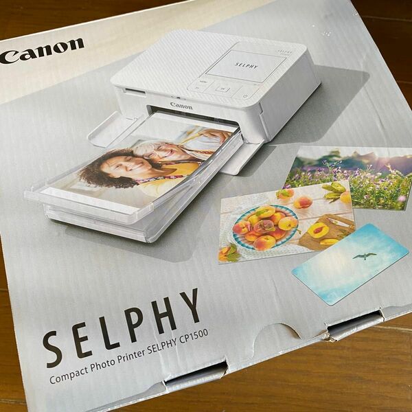 Canon SELPHY CP1500 コンパクトフォトプリンター ホワイト