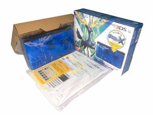  Nintendo 3DS LL body Pocket Monster X pack ze Rene as*i Belta ru blue 