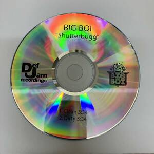 裸クリアボックス HIPHOP,R&B BIG BOI - SHUTTERBUGG シングル CD 中古品