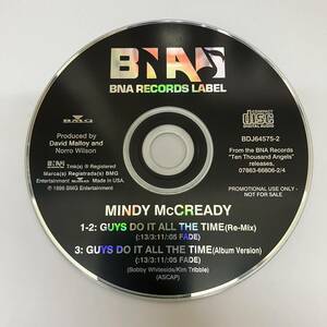 裸3131 ROCK,POPS MINDY MCCREADY - GUYS DO IT ALL THE TIME シングル,PROMO盤 CD 中古品